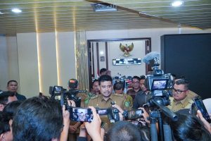 Rekonstruksi Intersection Jalan Sudirman, Bobby Nasution: Itu Bukan Keramik, Pengerjaan Belum Selesai