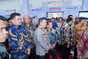 Bobby Nasution Dampingi Pimpinan KPK Buka Roadshow Bus KPK, Gelorakan Sumut Anti Korupsi