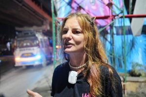 Karya Seniman Mural dari Manca Negara Hiasi Pilar Flyover Amplas