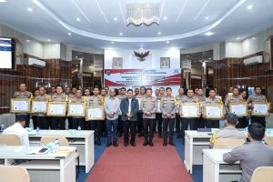 Ombudsman RI Serahkan Hasil Penilaian Pelayanan Publik di Tingkat Polres