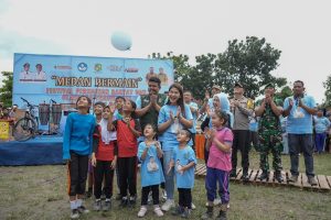 Buat Kuis Saat Buka “Medan Bermain”, Bobby Nasution Beri Hadiah Sepeda Listrik