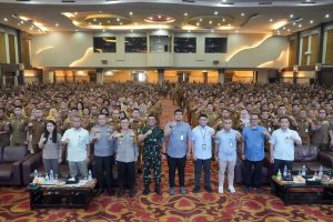 Camat, Lurah, Kepling, Babinsa, dan Bhabinkamtibmas se-Kota Medan Rakor Wujudkan Situasi Kondusif Jelang Pemilu