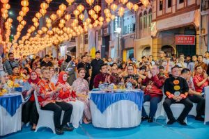 Perayaan Imlek bertajuk Harmoni Imlek Kota Medan 2024 berlangsung meriah