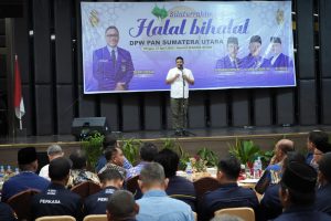 Halalbihalal DPW PAN Sumut, Bobby Nasution Harap Parpol Ikut Berkontribusi Dalam Pembangunan