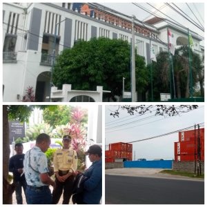 Konfirmasi PBG Bangunan Pagar Tembok Beton Dan Perizinan Depo Peti Kemas, Scurity PT. KAI Medan Witato : “Pimpinan Ke Ranto Cek Lebaran”