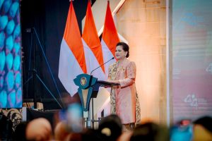 Dibuka Ibu Negara, Ny Kahiyang Ayu Hadiri HUT ke-44 Dekranas