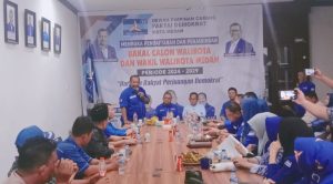 Penjaringan Balon Wali Kota Medan, Burhanuddin Sitepu SH Mendaftar ke Demokrat