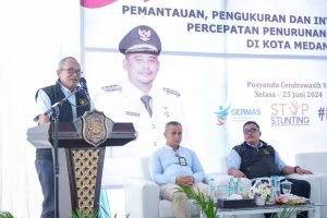 Dinilai Sukses Turunkan Stunting, Kota Medan Dijadikan Daerah Percontohan Penanganan Stunting