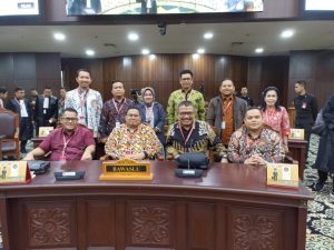 BAWASLU SUMUT Ikuti Sidang Pendahuluan PHPU di Mahkamah Konstitusi