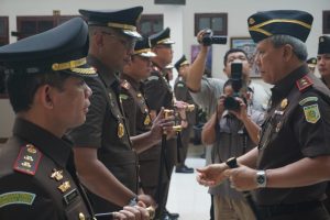 Kejati Sumut Lakukan Sertijab, Samiaji Zakaria Kejari Belawan yang Baru