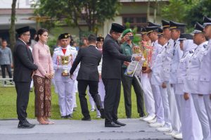 Pimpin Upacara Hut Kota Medan ke 434, Bobby Nasution Ingin Kota Medan Menjadi Kota Global dan Menjadi Bagian Dari Indonesia Emas 2045