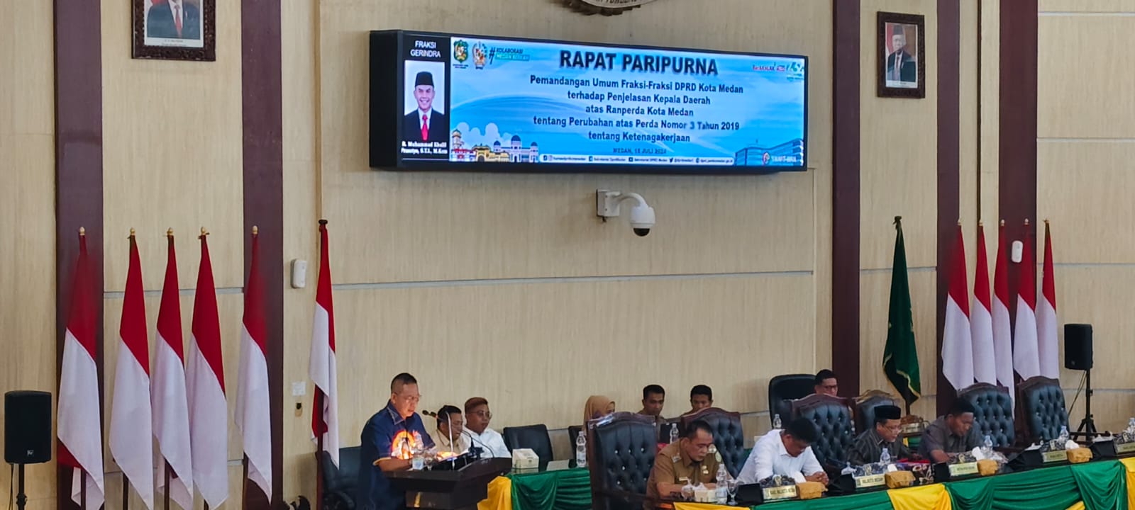 paripurna dprd medan