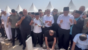 Jusuf Kalla Hadiri Pemakaman Ismail Haniyeh di Doha