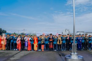 SMAN 12 Medan Tuan Rumah Pelaksanaan Upacara HUT RI ke-79 di Kec. Medan Helvetia