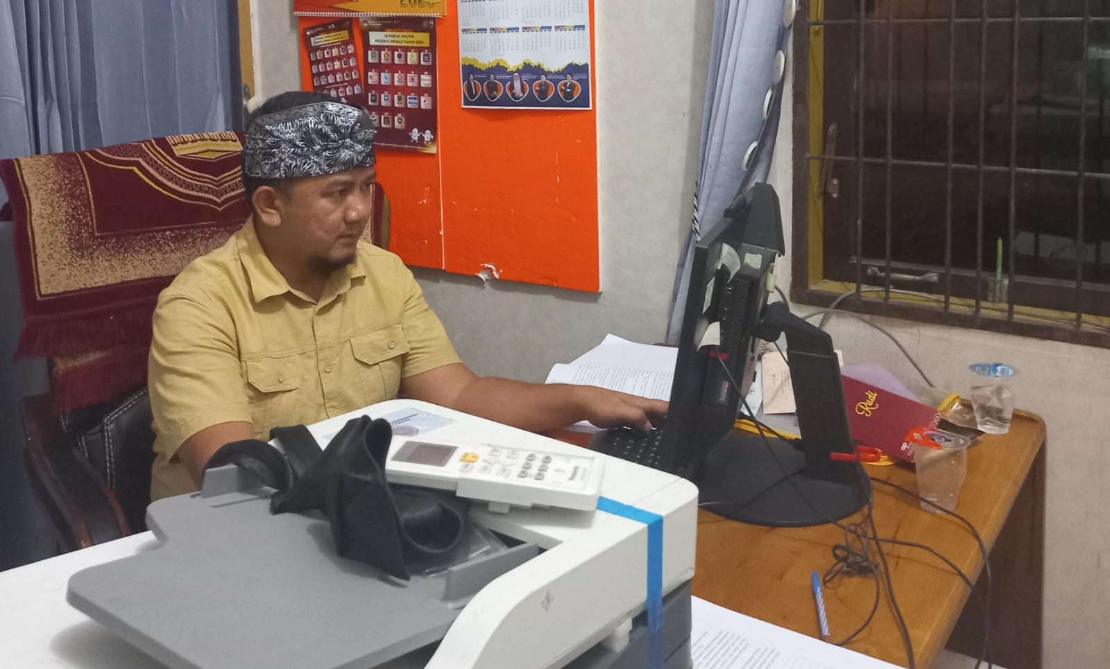 komisioner KPU Medan Bobby Dalimunthe