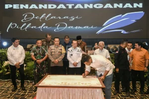 KPU Sumut LaksanakanDeklarasi Damai