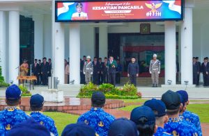 Plt Wali Kota Pimpin Upacara Peringatan Hari Kesaktian Pancasila di Balai Kota Medan