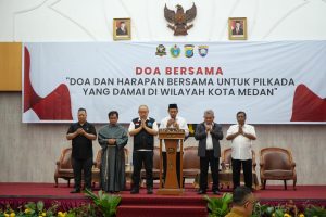 Pemko Medan Dukung Doa Bersama Demi Kelancaraan Pilkada Kota Medan Yang Damai, Sejahterah dan Aman