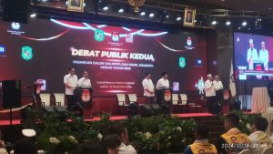 KPU Kota Medan Gelar Debat Publik Kedua Pilkada 2024, Suasana Kurang Kondusif