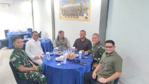 Wakil Ketua DPRD Medan Kunjungi Pangkalan Marinir Belawan