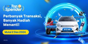 Ikuti tiket.com Top Spender, Dapatkan Mobil Listrik BYD dan Voucher Puluhan Juta Rupiah