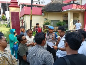 Massa Tuntut Pengusutan Sindikat Narkoba di Rutan Kelas 1 Medan