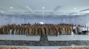 Terpilih di Pilgubsu 2024, Bupati Surya Pamitan dan sampaikan Pesan ke OPD