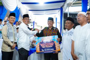 Safari Ramadan ke Masjid Ar Ridho Medan Helvetia, Zakiyuddin Berharap Semangat Berbagi Kian Meningkat