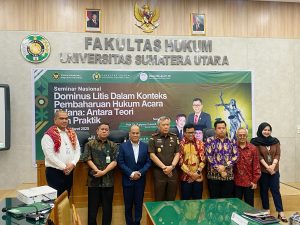 Dr. Darmawan Yusuf, Komjak RI Bersama Para Profesor Hukum USU Bahas Reformasi Dominus Litis, RUU Kejaksaan dan KUHAP Dalam Seminar Nasional
