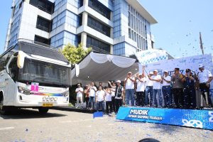 Mudik Gratis BUMN, Pelindo Multi Terminal Berangkatkan Ratusan Pemudik dari Medan