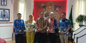 Ketua DPRD Medan Wong Chun Sen Tarigan menerima Kunjungan Kerja UTND