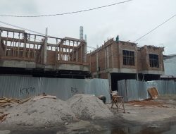 10 Unit Bangunan di Medan Perjuangan Diduga Tanpa PBG