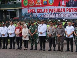 Ketua DPRD Medan Hadiri Apel Gelar Pasukan Patroli Gabungan Simpatik untuk Indonesia Damai
