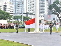 Upacara Pengibaran Bendera Peringatan Hari Ulang Tahun ke-80 Kemerdekaan Republik Indonesia Tahun 2025