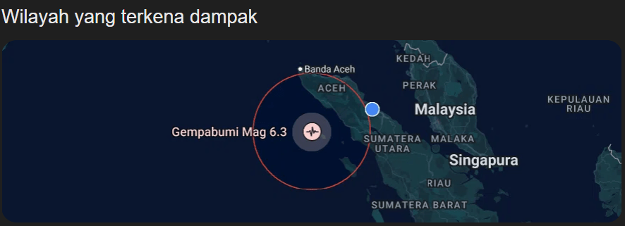 gempa bumi terkini
