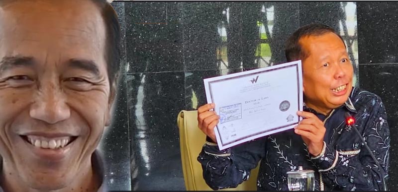 asrul Sani tunjukkan ijazah aslinya