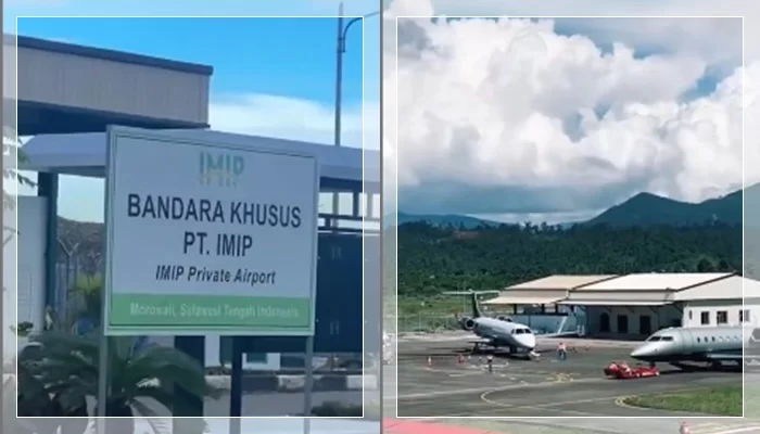 Siapa Pemilik Bandara IMIP Morowali?
