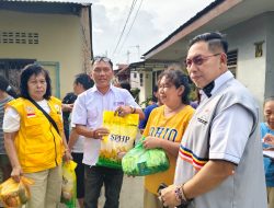 Sentuhan Kepedulian di Tengah Luka Banjir, SMSI Kota Medan Salurkan Sembako untuk Warga Helvetia Timur