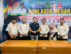 Sinergi Macan Asia Indonesia dan KONI, Perkuat Predikat Medan Kota Atlet