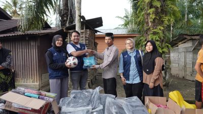 Telkom Bergerak Salurkan Bantuan dan Kegiatan Bakti Sosial untuk Pemulihan Sarana Umum di Aceh