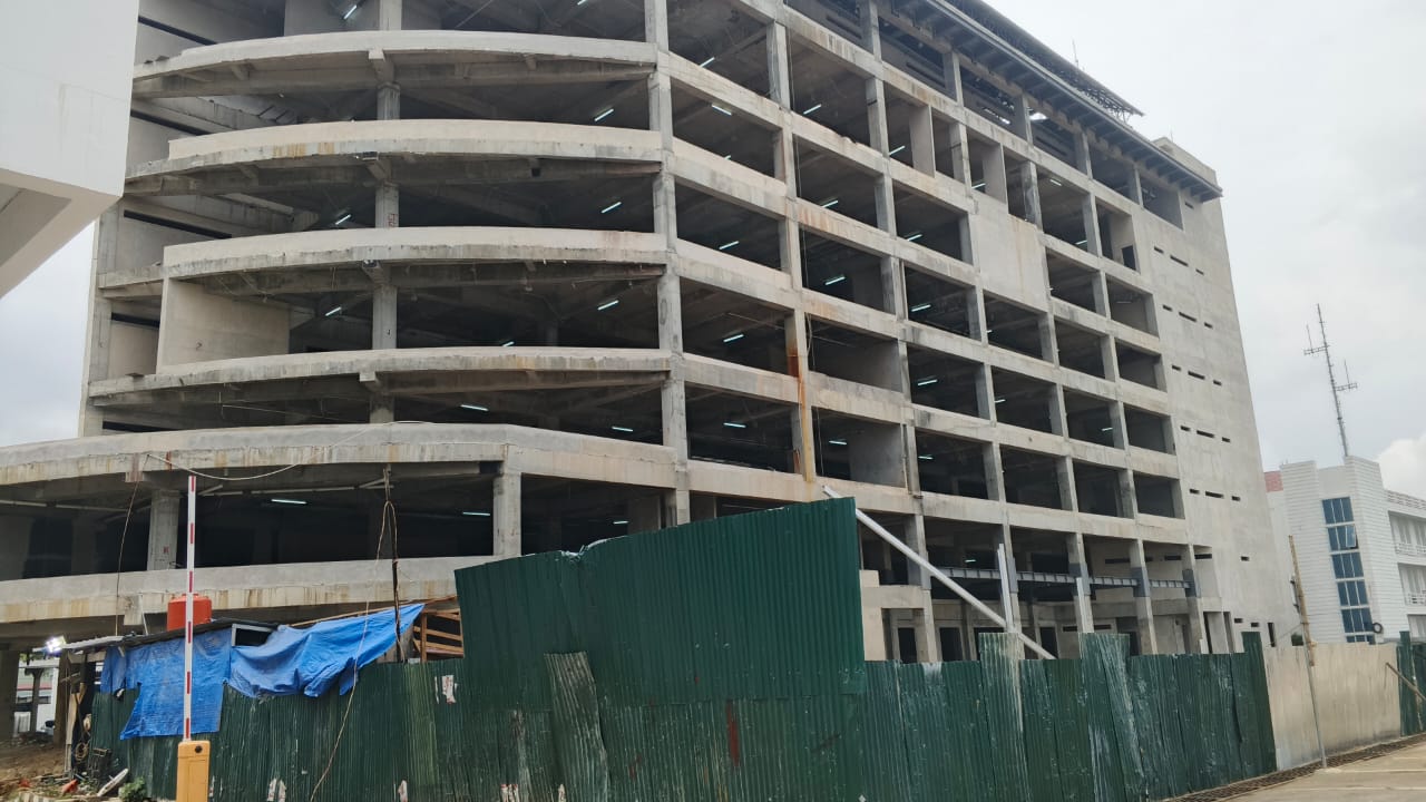 ‎ ‎Teks foto : Bangunan  Kejatisu Rp 96 Miliar lebih yang bersumber dari dana APBD Sumut Tahun 2025.