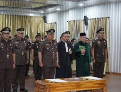 Kejati Sumut Lantik Aspidsus dan Aspema hingga Kejari yang Baru