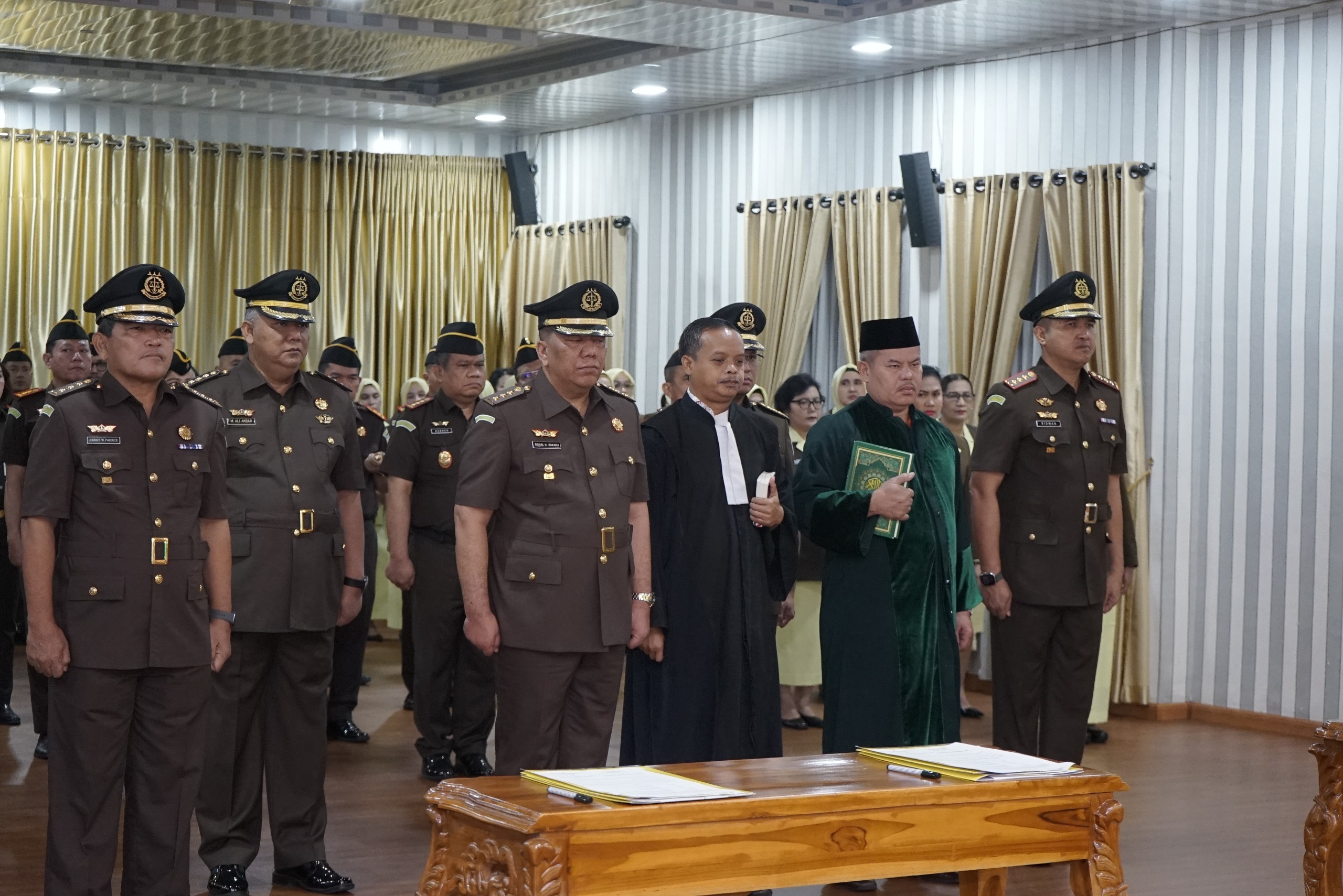 kejatisu lantik aspidsus dan kejari medan