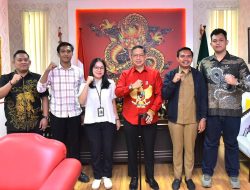 Audiensi Pengurus Pusat Permata GBKP dengan Ketua DPRD Kota Medan.