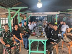 Silaturahmi Dansub Denpom I/5-1 Belawan dengan Pengurus KBB, Perkuat Sinergi Keamanan Wilayah