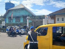 Jumat Berkah Sub Denpom I/5-1 Belawan, Bagikan 100 Nasi Kotak