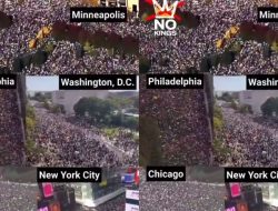 Jutaan Warga AS Demo Tolak Trump