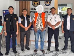 Pemindahan Detensi Warga Negara Malaysia ke RUmah Detensi Imigrasi Medan berjalan Aman dan Lancar
