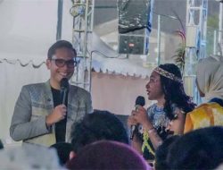 Rico Waas Berdialog di Tengah Hujan Bersama Peserta Youth City Changers, Ajak Pemuda Jadi Agen Perubahan