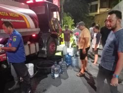 Wali Kota Medan Kerahkan Armada Damkarmat Untuk Penuhi Kebutuhan Air Bersih Warga
